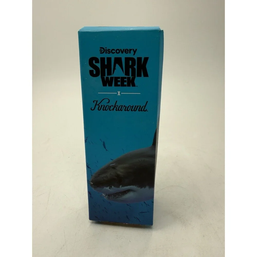 Knockaround X Discovery SHARK WEEK 2022 Fort Knocks Polarized Premium Sunglasses